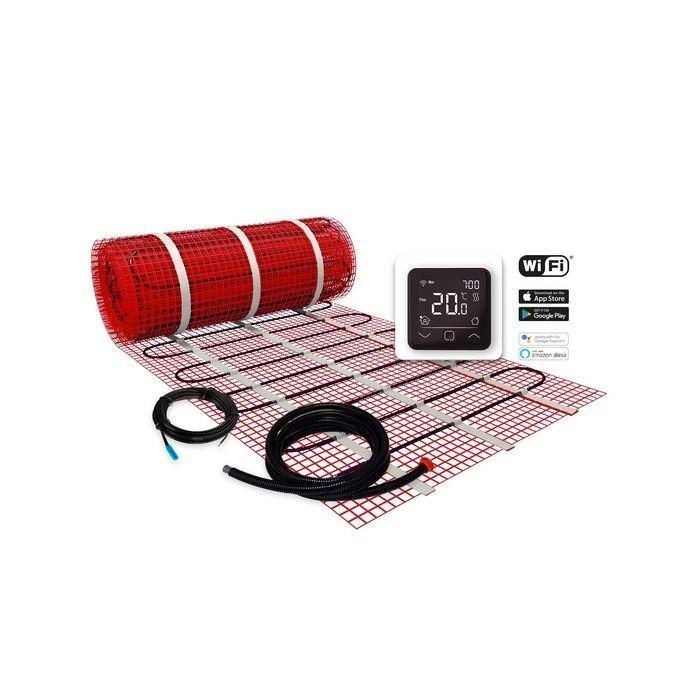 Vloerverwarmingsmat 3m2 - Nieuw, Doe-het-zelf en Verbouw, Verwarming en Radiatoren, Zo goed als nieuw, Radiator, Minder dan 30 cm