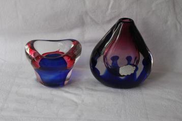 Vintage Murano Sommerso Flavio Poli stijl glas set c 1959 beschikbaar voor biedingen