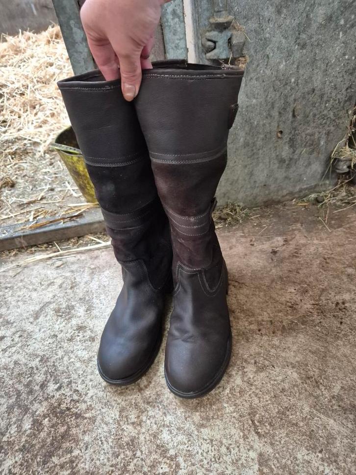 Stal/ Outdoor Laarzen leer. maat 44, Dieren en Toebehoren, Paardrijkleding, Overige soorten, Ophalen of Verzenden