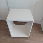 Wit open kastje op wieltjes, Huis en Inrichting, Ophalen, Zo goed als nieuw