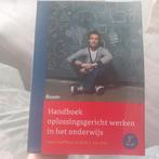 Handboek oplossingsgericht werken in het onderwijs, Boeken, Ophalen, Sociale wetenschap, Zo goed als nieuw, Louis Caufmann; Dick J. van Dijk