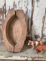 Antieke houten botermal, Ophalen of Verzenden