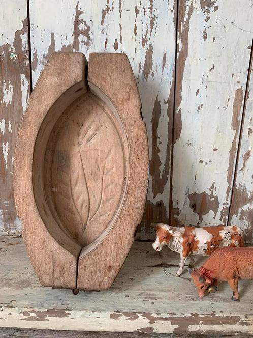 Antieke houten botermal, Antiek en Kunst, Antiek | Keukenbenodigdheden, Ophalen of Verzenden