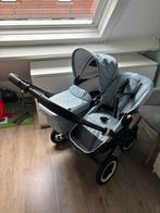 Bugaboo Donkey Duo Kinderwagen Lichtblauw of Zwart, Ophalen, Gebruikt, Combiwagen, Duowagen