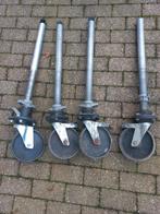 Altrex wielen en voorloop leuningen, Doe-het-zelf en Verbouw, Steigers, Ophalen of Verzenden, Gebruikt, Rolsteiger of Kamersteiger