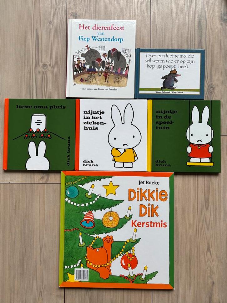 Dikkie Dik, Nijntje, Fiep Westendorp, Werner Holzwart, Boeken, Kinderboeken | Baby's en Peuters, Gelezen, 3 tot 4 jaar, Ophalen