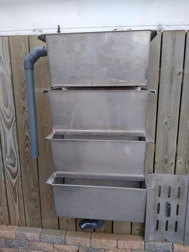 Rvs Trickle filter, Dieren en Toebehoren, Vissen | Vijvervissen, Karper of Koi