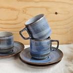 Ambacht Volendam blauw kop en schotel | per stuk *5=4*, Huis en Inrichting, Keramiek, Ophalen of Verzenden, Zo goed als nieuw