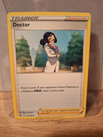 Doctor 134/198 Trainer. Chilling Reign. Pokemonkaart  beschikbaar voor biedingen