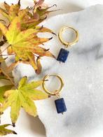 Lapis oorbellen, Sieraden, Tassen en Uiterlijk, Bedels, Ophalen of Verzenden, Zo goed als nieuw, Edelsteen, Overige merken