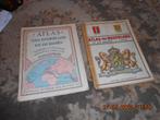 atlas nederland en de indien/atlas europa en de werelddelen, Ophalen of Verzenden, Gelezen