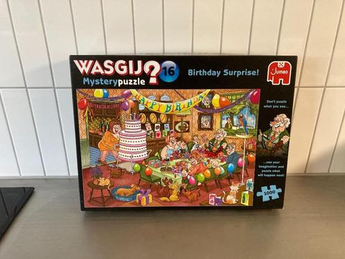 Wasgij 16 - Birthday Surprise, Hobby en Vrije tijd, Denksport en Puzzels, Zo goed als nieuw, Legpuzzel, 500 t/m 1500 stukjes, Ophalen of Verzenden