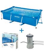 Zwembad 3mx2mx 75 cm met pomp, Ophalen, Gebruikt, Opzetzwembad, 200 tot 400 cm