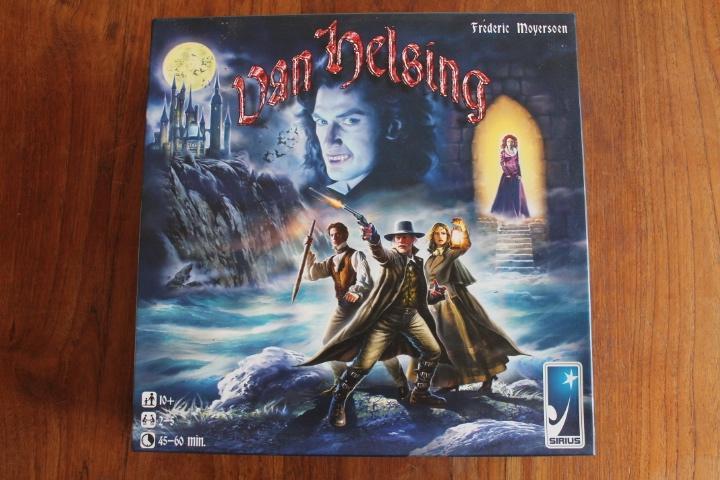 Bordspel Van Helsing (Dracula en bruiden), Hobby en Vrije tijd, Gezelschapsspellen | Bordspellen, Zo goed als nieuw, Een of twee spelers