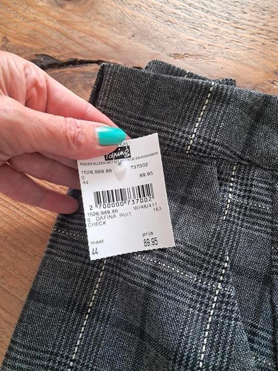 2B Designed by 2-BIZ prachtige pantalon Maat 44 Nieuw, Kleding | Dames, Broeken en Pantalons, Nieuw, Maat 42/44 (L), Overige kleuren