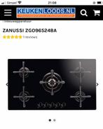 Zanussi kookplaat gas op glas: buitenmaten 880x510, Witgoed en Apparatuur, Kookplaten, Ophalen of Verzenden, Zo goed als nieuw