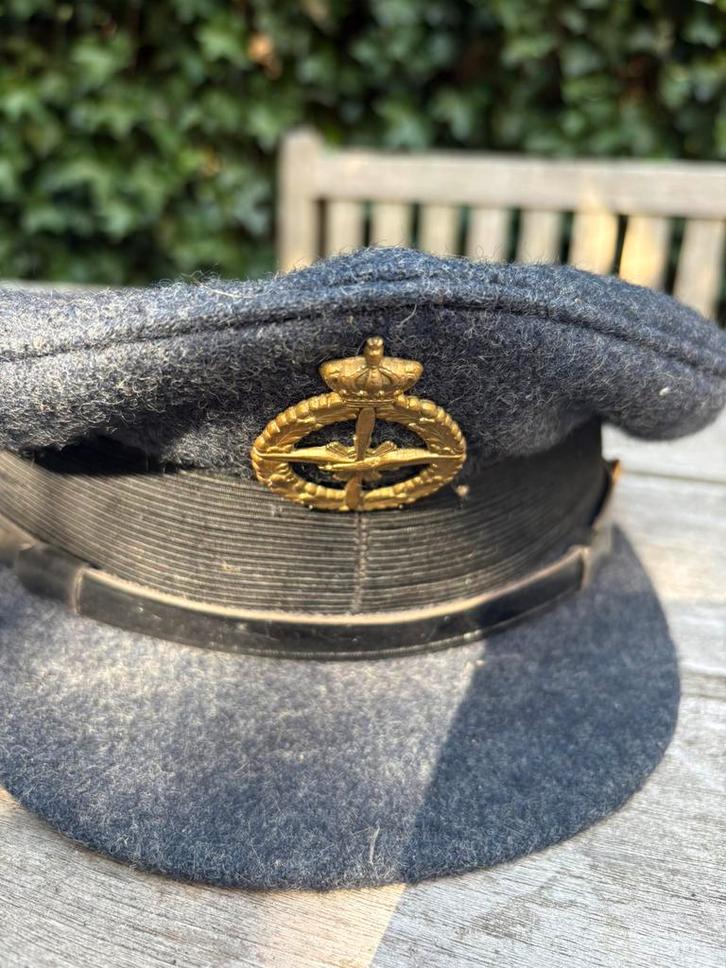 Pet Onder- officier Kon. Luchtmacht/ LSK jaren 50, Verzamelen, Militaria | Algemeen, Luchtmacht, Helm of Baret, Nederland, Ophalen of Verzenden