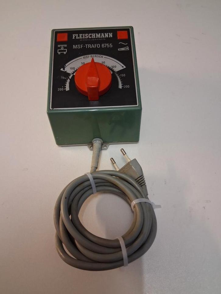 Fleischmann 6755 transformator in zeer goede geteste staat, Hobby en Vrije tijd, Modeltreinen | H0, Gebruikt, Transformator of Voeding