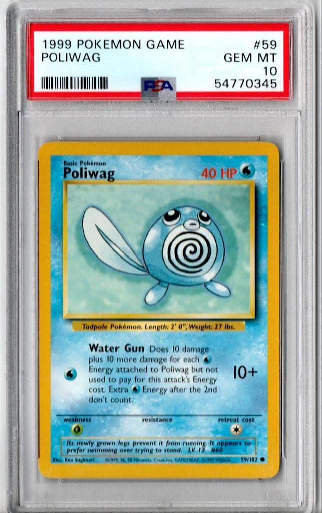 Switch Psa 10 Base set unlimited, Hobby en Vrije tijd, Verzamelkaartspellen | Pokémon, Ophalen of Verzenden