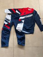 Thor Crossmotor Kleding t-shirt Maat M broek maat 24, Motoren, Overige merken, M, Kinderen, Offroadhelm