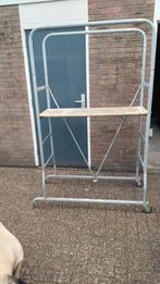 Mobiele Steiger - Verzinkt Staal, Doe-het-zelf en Verbouw, Steigers, Ophalen, Gebruikt, Rolsteiger of Kamersteiger, Minder dan 2 meter