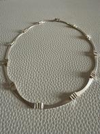 M092/ Zilveren LAPPONIA Labyrint ketting Finland, Sieraden, Tassen en Uiterlijk, Gebruikt, Verzenden, X, Zilver
