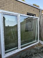 Nieuw Kunststof Houtlook Kozijn 254 x 184 incl TRIPLE GLAS!, Doe-het-zelf en Verbouw, Kozijnen en Schuifpuien, Ophalen, Kunststof