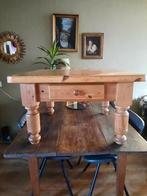 Houten Tafel met Lade, Antiek en Kunst, Ophalen