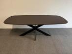 Fenix Cacao Orinoco eettafel Deens ovaal 220x100, Huis en Inrichting, Tafels | Eettafels, 100 tot 150 cm, Ophalen of Verzenden