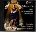 Morales: Missae de Beata Virgine; Guerrero: Salve Regine ea, Ophalen of Verzenden, Vocaal, Middeleeuwen en Renaissance, Zo goed als nieuw