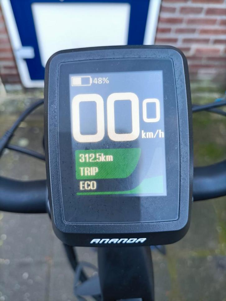 Electrische fiets zgan te koop, Fietsen en Brommers, Elektrische fietsen, Zo goed als nieuw, Overige merken, 51 tot 55 cm, Ophalen