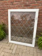 Glas in lood raam, Doe-het-zelf en Verbouw, Glas en Ramen, Glas in lood, 80 tot 120 cm, Gebruikt, 80 tot 120 cm