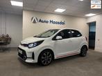 Kia PICANTO 1.2 CVVT GT-Line|AUTOMAAT|CARPLAY|1e EIG|CAMERA, Stof, Gebruikt, 4 cilinders, Wit