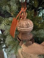 Kerstbal ornament kerst hout aura Peeperkorn landelijk sober, Diversen, Kerst, Ophalen of Verzenden, Zo goed als nieuw