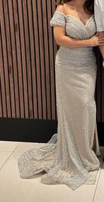 Verlovingsjurk/hennajurk met afneembare sleep, Kleding | Dames, Gelegenheidskleding, Ophalen, Galajurk, Beige, Zo goed als nieuw