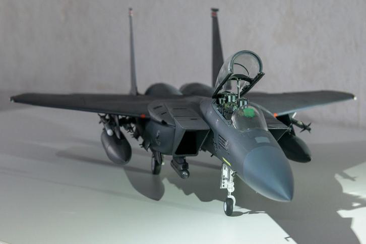 F-15E Strike Eagle van Lakenheath, Hobby en Vrije tijd, Modelbouw | Vliegtuigen en Helikopters, Nieuw, Vliegtuig, Groter dan 1:72