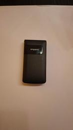 Senioren mobiele telefoon Emporia flipover, Geen camera, Zwart, Fysiek toetsenbord, Inklapmodel