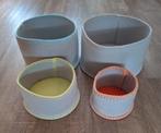 Baby mandjes leuk op schap of commode 2 setjes v 4 stuks, Ophalen of Verzenden, Nieuw
