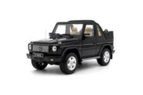 Mercedes Benz G500 2007 Zwart Schaal 1:18 OttOMobile OT1040, Hobby en Vrije tijd, Modelauto's | 1:18, Zo goed als nieuw, Auto