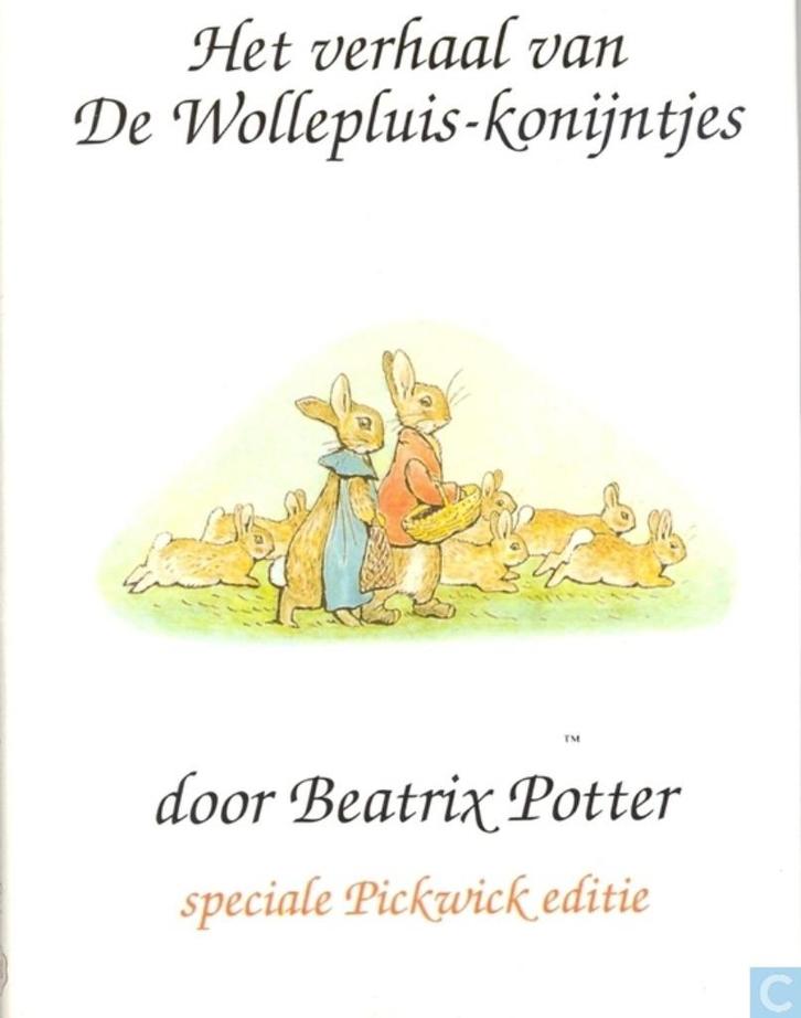 Het verhaal van de Wollepluiskonijntjes Beatrix Potter (1994, Boeken, Kinderboeken | Kleuters, Zo goed als nieuw, Fictie algemeen