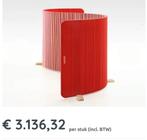 BuZz Twizz Roomdivider 2.5 meter lang 450.- ex, Ophalen, Geen, Buzzispace Buzzi Twist, Zo goed als nieuw