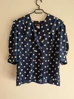Vintage o Batel blouse, maat 48 (j2), Kleding | Dames, Blouses en Tunieken, Blauw, Ophalen of Verzenden, Zo goed als nieuw, Maat 46/48 (XL) of groter