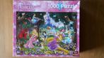 King Disney Princess puzzel A beautiful day 1000 stukjes, Ophalen of Verzenden, 500 t/m 1500 stukjes, Gebruikt, Legpuzzel