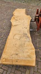 Eiken boomstamtafel, Huis en Inrichting, Tafels | Eettafels, Ophalen, Eikenhout, 50 tot 100 cm, Landelijk