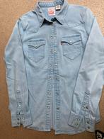 Levi's Spijkerblouse Getailleerd Lichtblauw Maat S, Kleding | Dames, Blouses en Tunieken, Ophalen of Verzenden, Zo goed als nieuw