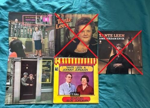 3 LP's Tante Leen (ook per stuk te koop), Cd's en Dvd's, Vinyl | Nederlandstalig, Gebruikt, Levenslied of Smartlap, 12 inch, Ophalen of Verzenden