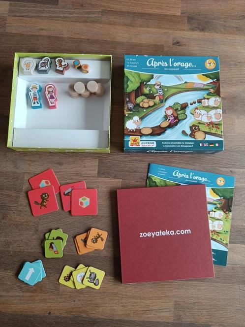 Bordspel / Coöperatief spel Après l'orage / After the Storm, Hobby en Vrije tijd, Gezelschapsspellen | Bordspellen, Een of twee spelers