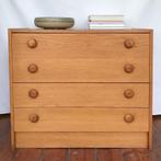 Vintage Ladekast, Commode, Deens Design. NU MET 20% KORTING, 50 tot 100 cm, Minder dan 100 cm, Vintage, Deens, Mid-Century, 25 tot 50 cm