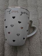 Mok I Love You, Huis en Inrichting, Keuken | Servies, Ophalen of Verzenden, Zo goed als nieuw, Overige stijlen, Kop(pen) en/of Schotel(s)