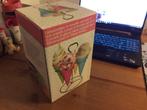 Porseleinen ijshoorntjes in houder set van 4. in 4 kleuren, Ophalen of Verzenden, Porselein